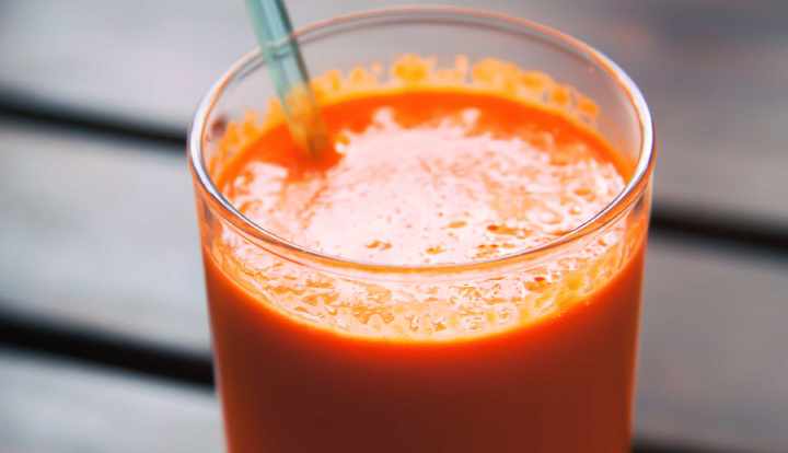 Zdravotní přínosy mrkvové šťávy