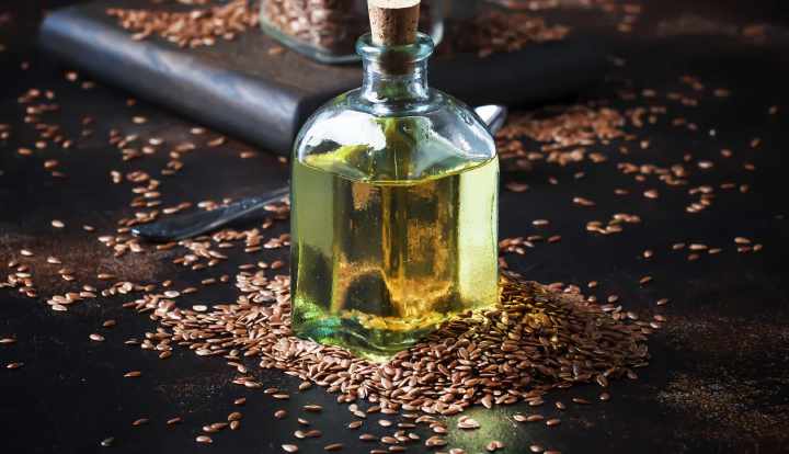 Health benefits of flaxseed oil