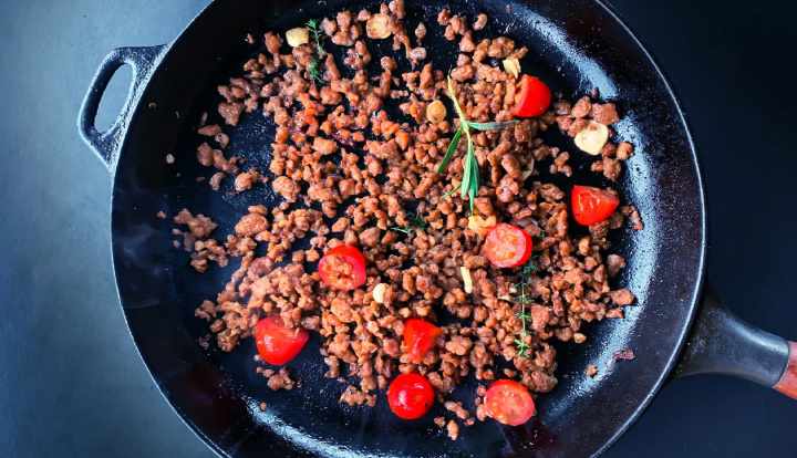 How to cook vegan mince