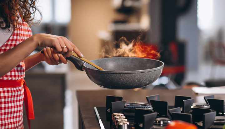 Säkerhet för kokkärl med nonstick