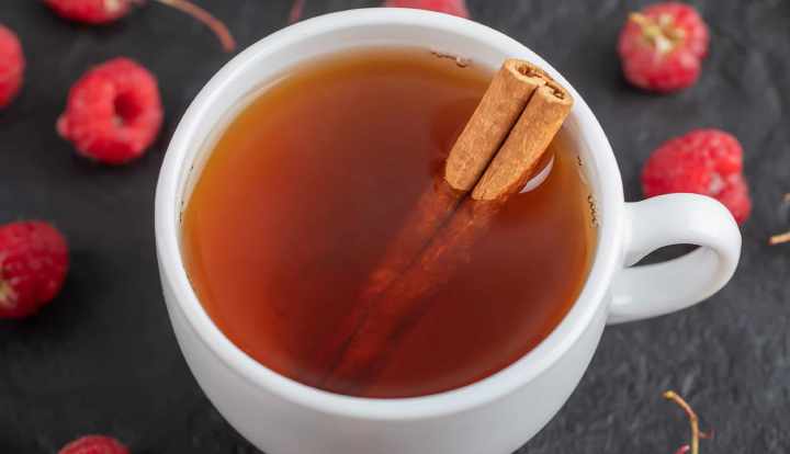 Rode frambozenblad thee