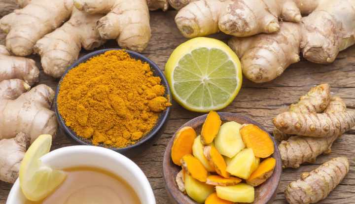 Turmeric and ginger