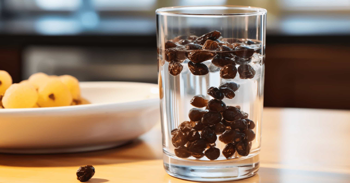 Raisin water Benefits, side effects, and how to make it