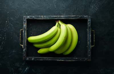 Plátanos verdes: Buenos o malos?
