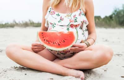 Vandmelon under graviditet
