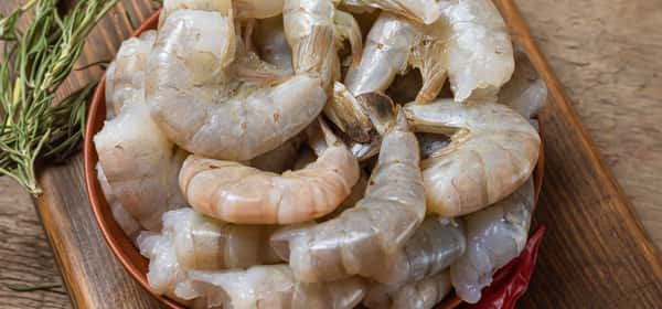 Peux-tu manger des crevettes crues ?