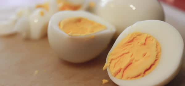 Výživové údaje o vejcích natvrdo