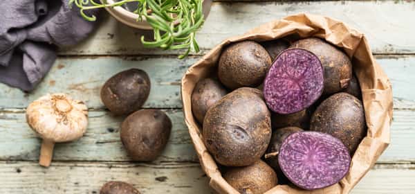 Health benefits of purple potatoes