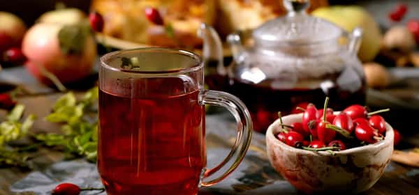 Health benefits of rosehip tea