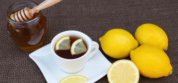 Honung citronvatten