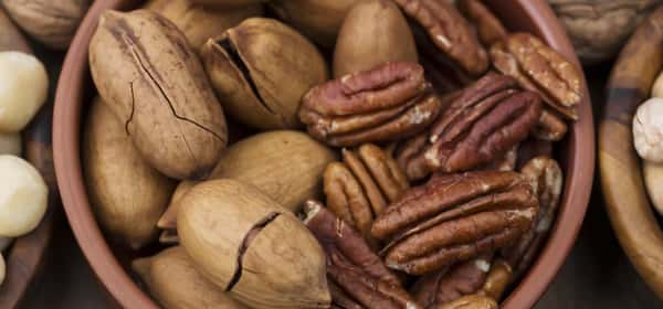 Nötter med lågt kolhydratinnehåll